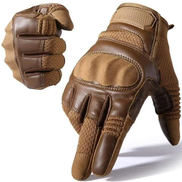 Touchscreen Taktische Handschuhe PU Leder Vollfinger Handschuh SWAT Airsoft Combat Army Military Paintball Schießausrüstung Damen Herren