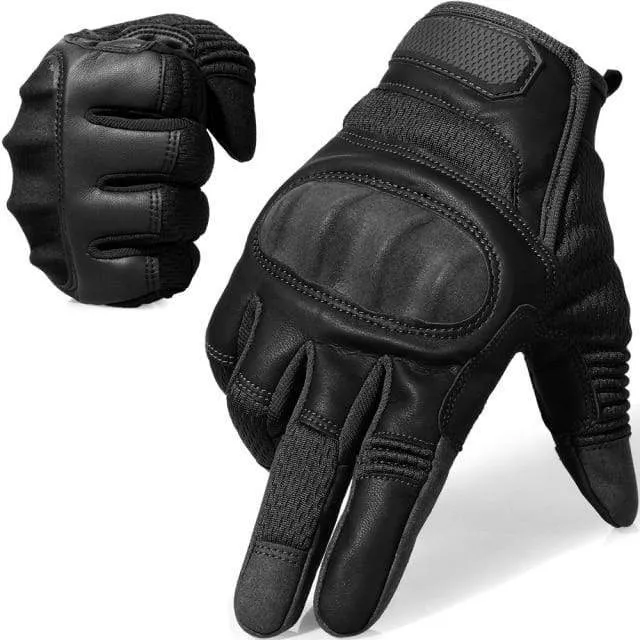Touchscreen Taktische Handschuhe PU Leder Vollfinger Handschuh SWAT Airsoft Combat Army Military Paintball Schießausrüstung Damen Herren