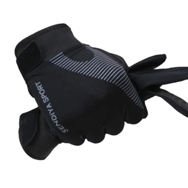 1 Paar Fahrradhandschuhe Vollfinger Touchscreen Herren Damen MTB Handschuhe Atmungsaktive Sommerhandschuhe MJ