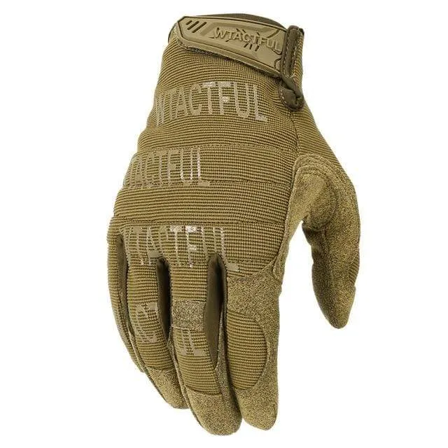 Outdoor Taktische Handschuhe Militärische Ausbildung Armee Sport Klettern Schießen Jagd Reiten Radfahren Voll Finger Anti-Skid Fäustlinge
