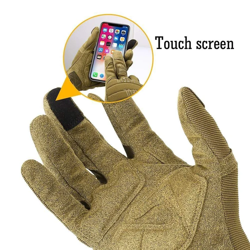 Outdoor Taktische Handschuhe Militärische Ausbildung Armee Sport Klettern Schießen Jagd Reiten Radfahren Voll Finger Anti-Skid Fäustlinge