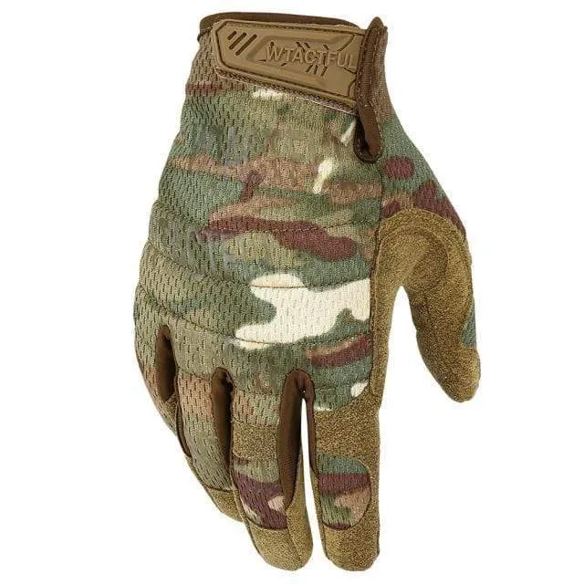 Outdoor Taktische Handschuhe Militärische Ausbildung Armee Sport Klettern Schießen Jagd Reiten Radfahren Voll Finger Anti-Skid Fäustlinge