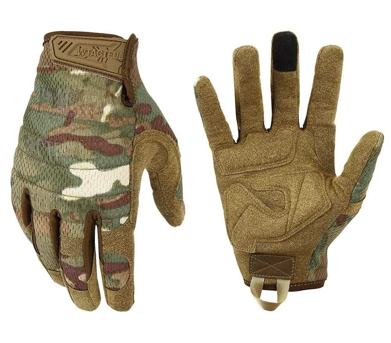 Outdoor Taktische Handschuhe Militärische Ausbildung Armee Sport Klettern Schießen Jagd Reiten Radfahren Voll Finger Anti-Skid Fäustlinge
