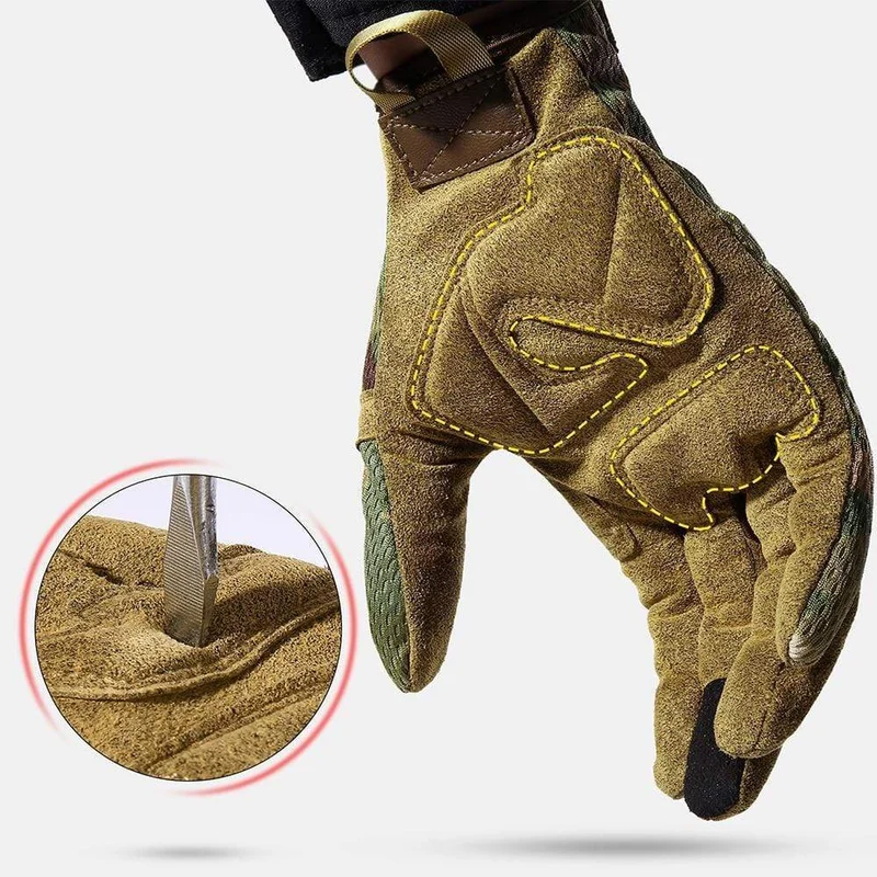 Outdoor Taktische Handschuhe Militärische Ausbildung Armee Sport Klettern Schießen Jagd Reiten Radfahren Voll Finger Anti-Skid Fäustlinge