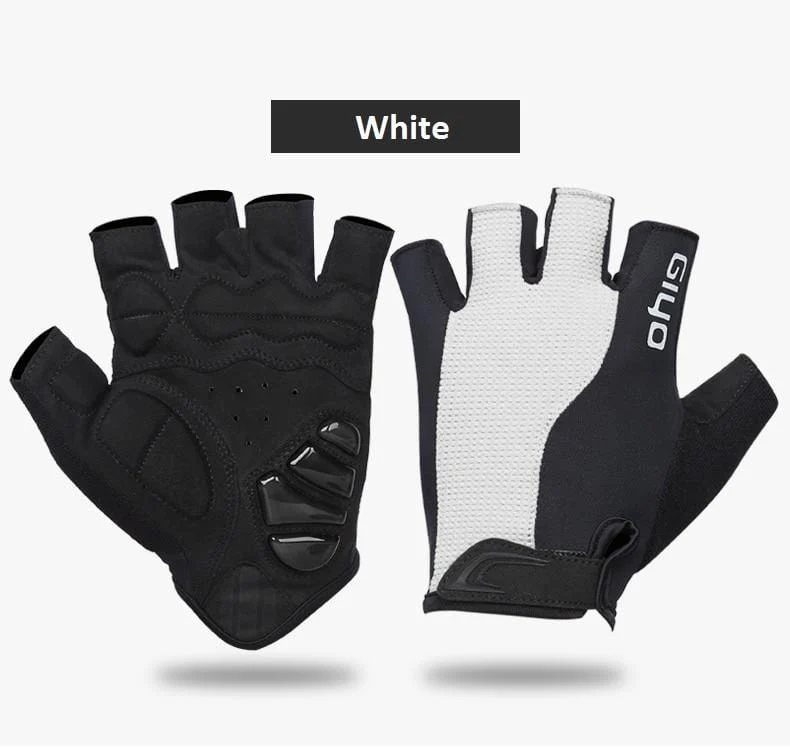 Fahrrad Halbfinger Handschuhe Atmungsaktive Lycra Stoff Männer Frauen Radfahren Handschuhe Rennrad Reiten MTB DH Racing Outdoor Fäustlinge