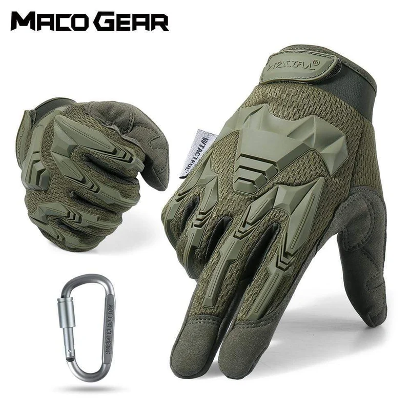 Taktische Handschuhe Camo Militär Armee Radfahren Handschuh Sport Klettern Paintball Schießen Jagd Reiten Ski Vollfinger Fäustlinge Männer