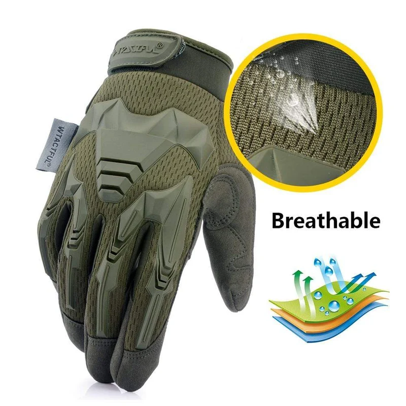 Taktische Handschuhe Camo Militär Armee Radfahren Handschuh Sport Klettern Paintball Schießen Jagd Reiten Ski Vollfinger Fäustlinge Männer