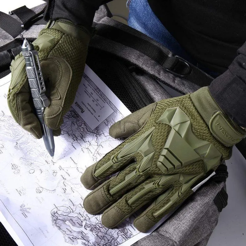 Taktische Handschuhe Camo Militär Armee Radfahren Handschuh Sport Klettern Paintball Schießen Jagd Reiten Ski Vollfinger Fäustlinge Männer