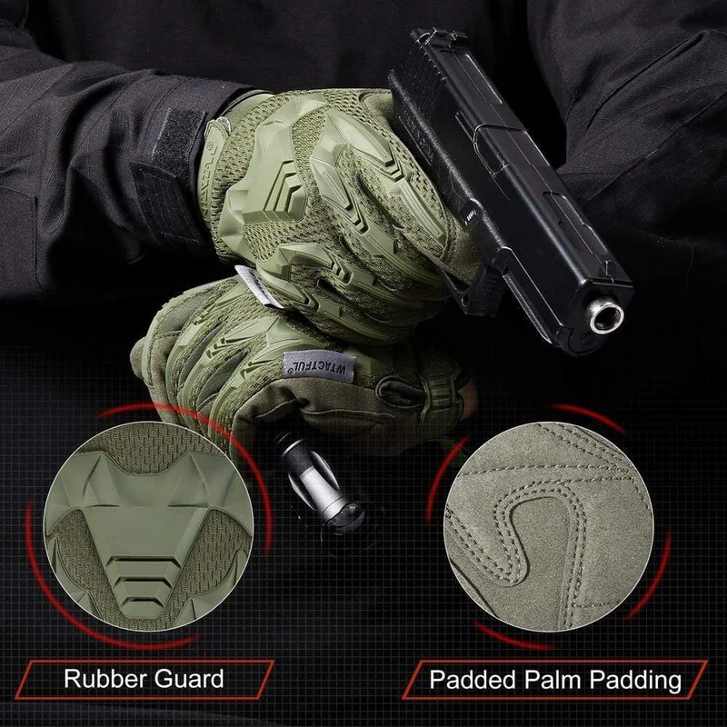 Taktische Handschuhe Camo Militär Armee Radfahren Handschuh Sport Klettern Paintball Schießen Jagd Reiten Ski Vollfinger Fäustlinge Männer