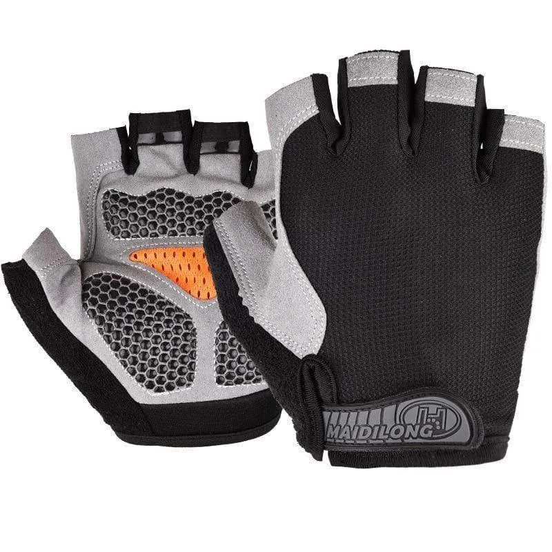 Radfahren Handschuhe Anti-slip Anti-schweiß Männer Frauen Halb Finger Handschuhe Atmungsaktive Anti-shock Sport Handschuhe MTB Fahrrad fahrrad Handschuh