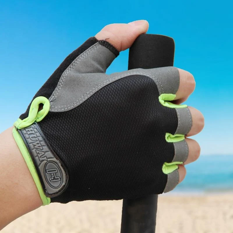 Radfahren Handschuhe Anti-slip Anti-schweiß Männer Frauen Halb Finger Handschuhe Atmungsaktive Anti-shock Sport Handschuhe MTB Fahrrad fahrrad Handschuh
