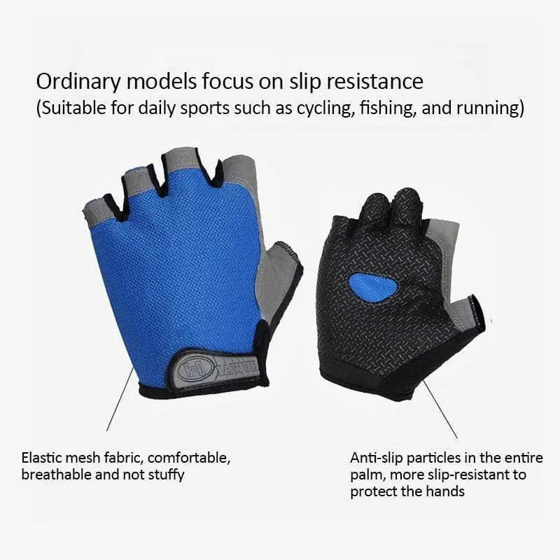 Radfahren Handschuhe Anti-slip Anti-schweiß Männer Frauen Halb Finger Handschuhe Atmungsaktive Anti-shock Sport Handschuhe MTB Fahrrad fahrrad Handschuh