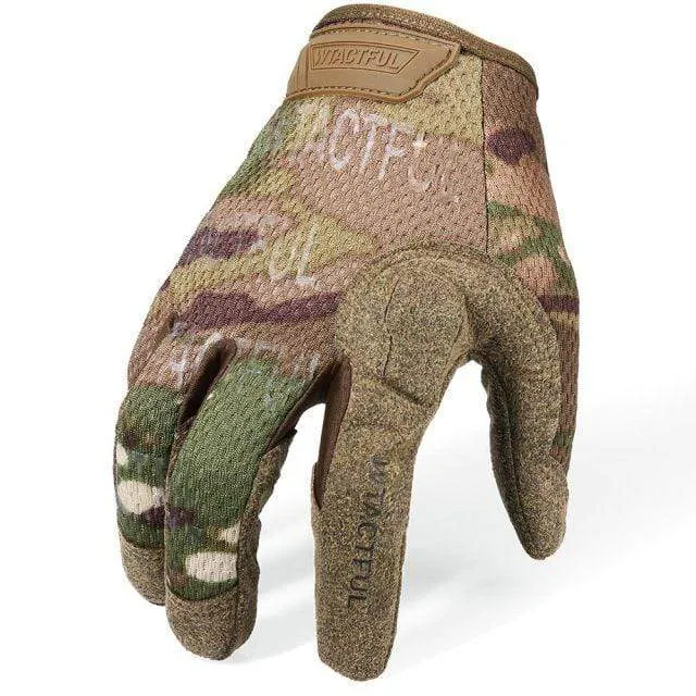 Camouflage Taktische Radfahren Handschuh Militär Armee Handschuhe Sport Ski Bike Klettern Schießen Jagd Reiten Voll Finger Handschuh Männer