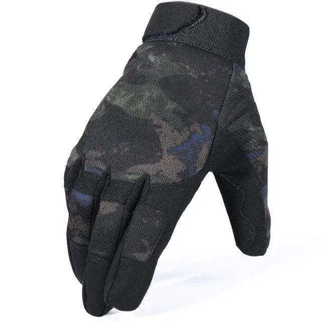 Camouflage Taktische Radfahren Handschuh Militär Armee Handschuhe Sport Ski Bike Klettern Schießen Jagd Reiten Voll Finger Handschuh Männer