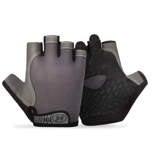 Fahrrad Fahrradhandschuhe Anti-Rutsch Anti-Schweiß Männer Frauen Halbfinger-Handschuhe Atmungsaktive Anti-Schock-Sporthandschuhe Fahrrad Fahrradhandschuhe