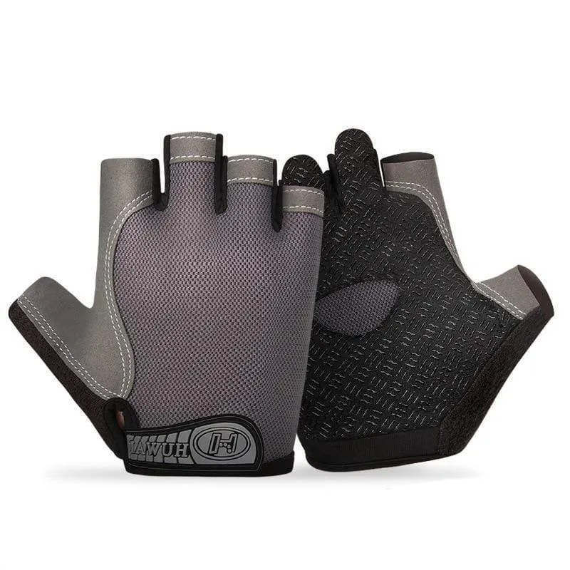 Fahrrad Fahrradhandschuhe Anti-Rutsch Anti-Schweiß Männer Frauen Halbfinger-Handschuhe Atmungsaktive Anti-Schock-Sporthandschuhe Fahrrad Fahrradhandschuhe