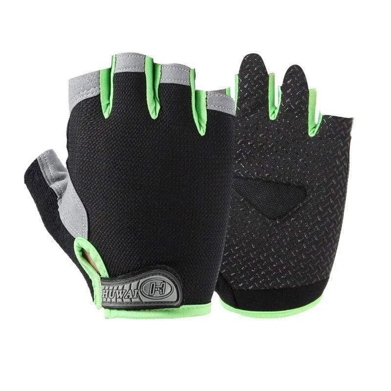 Fahrrad Fahrradhandschuhe Anti-Rutsch Anti-Schweiß Männer Frauen Halbfinger-Handschuhe Atmungsaktive Anti-Schock-Sporthandschuhe Fahrrad Fahrradhandschuhe