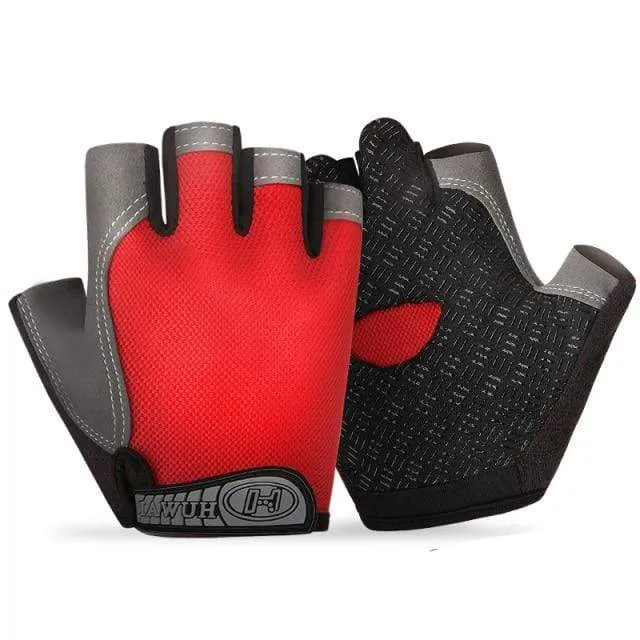 Fahrrad Fahrradhandschuhe Anti-Rutsch Anti-Schweiß Männer Frauen Halbfinger-Handschuhe Atmungsaktive Anti-Schock-Sporthandschuhe Fahrrad Fahrradhandschuhe