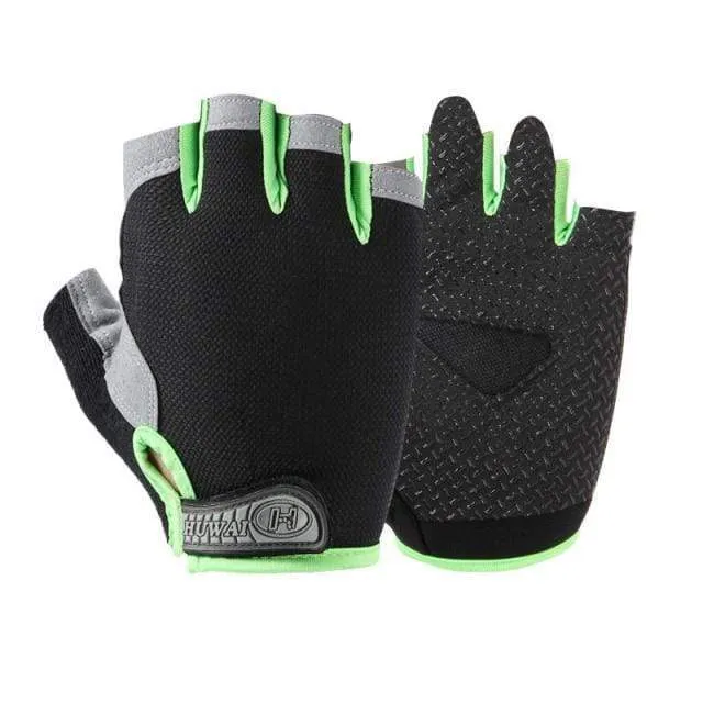 Fahrrad Fahrradhandschuhe Anti-Rutsch Anti-Schweiß Männer Frauen Halbfinger-Handschuhe Atmungsaktive Anti-Schock-Sporthandschuhe Fahrrad Fahrradhandschuhe
