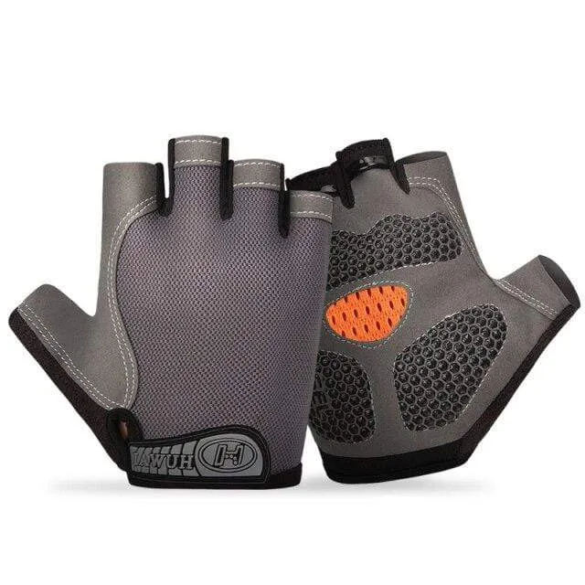 Fahrrad Fahrradhandschuhe Anti-Rutsch Anti-Schweiß Männer Frauen Halbfinger-Handschuhe Atmungsaktive Anti-Schock-Sporthandschuhe Fahrrad Fahrradhandschuhe