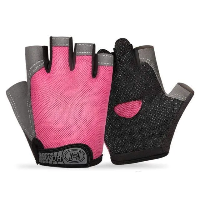 Fahrrad Fahrradhandschuhe Anti-Rutsch Anti-Schweiß Männer Frauen Halbfinger-Handschuhe Atmungsaktive Anti-Schock-Sporthandschuhe Fahrrad Fahrradhandschuhe