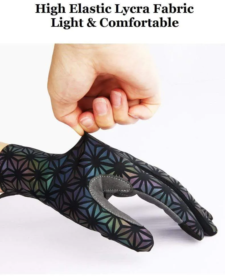 Windschutz Radfahren Vollfinger Handschuhe Touchscreen Anti-Rutsch Fahrrad Lycra Stoff Fäustlinge Bicicleta Rennrad Langer Handschuh