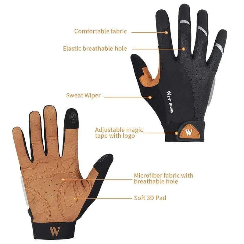 Sport Fahrradhandschuhe Touchscreen Männer Frauen Sommer Fahrradhandschuhe Motorrad Fitness Gym MTB Rennrad Handschuhe