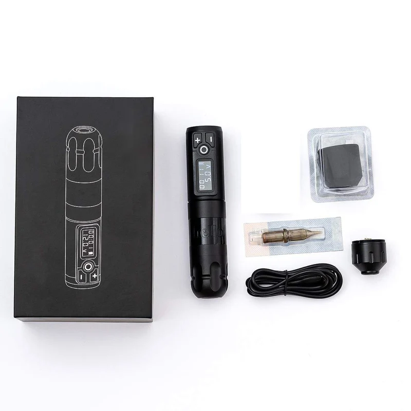 Drahtlose Rotary Tattoo Pen Generation II Lithium-Batterie Wiederaufladbare Tattoo Maschine Gun Kits