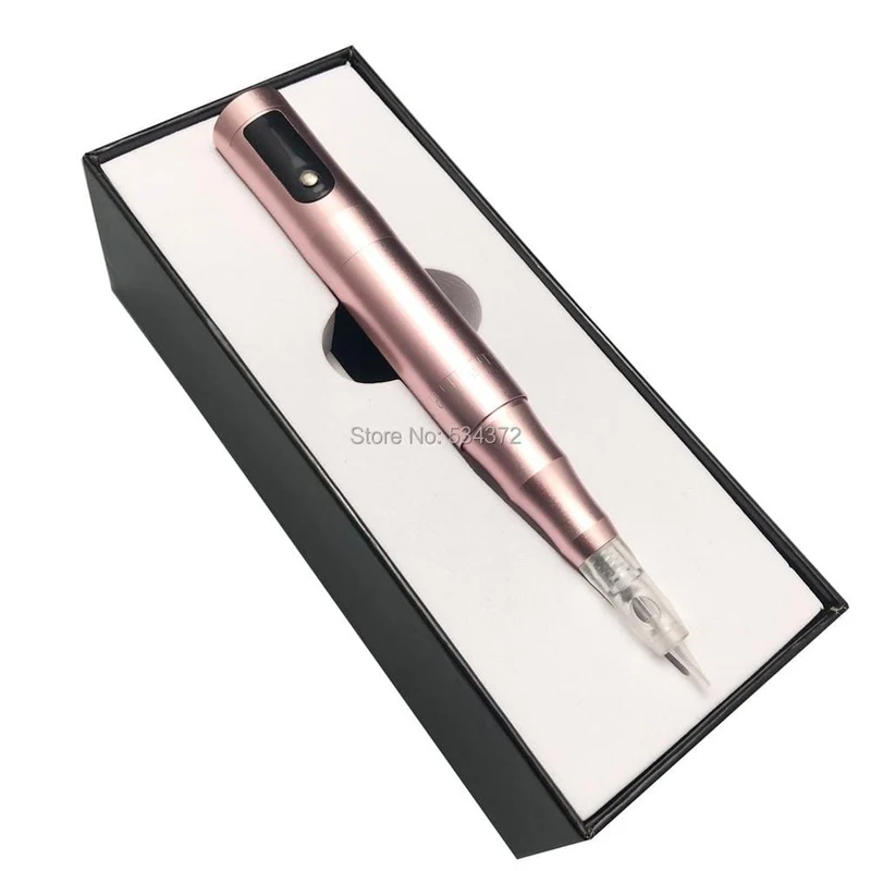 4 Farben Wireless PMU Maschine Microblading Permanent Makeup Beauty Tattoo Pen mit Patronen