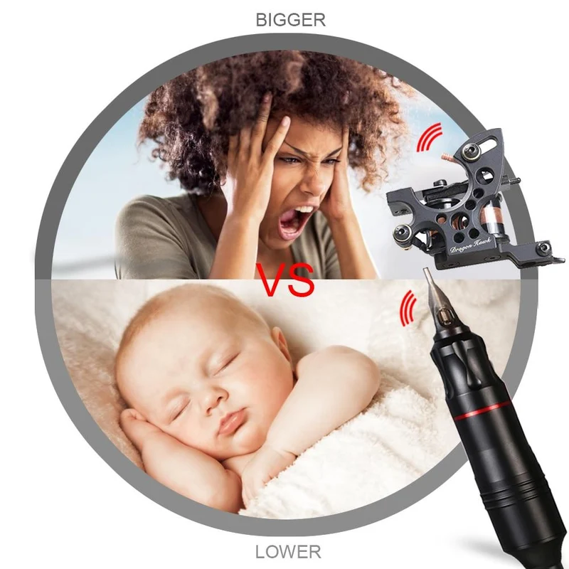 Tattoo Rotary Pen Professionelle Permanent Make-Up Tattoo Maschine für Tattoo Künstler Und Anfänger Tattoo Studio Zubehör