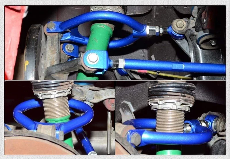 PQY – Einstellbarer hinterer Oberarm-Sturzsatz, Aufhängungsstange für 89–00 Nissan 240SX S13 PQY9816
