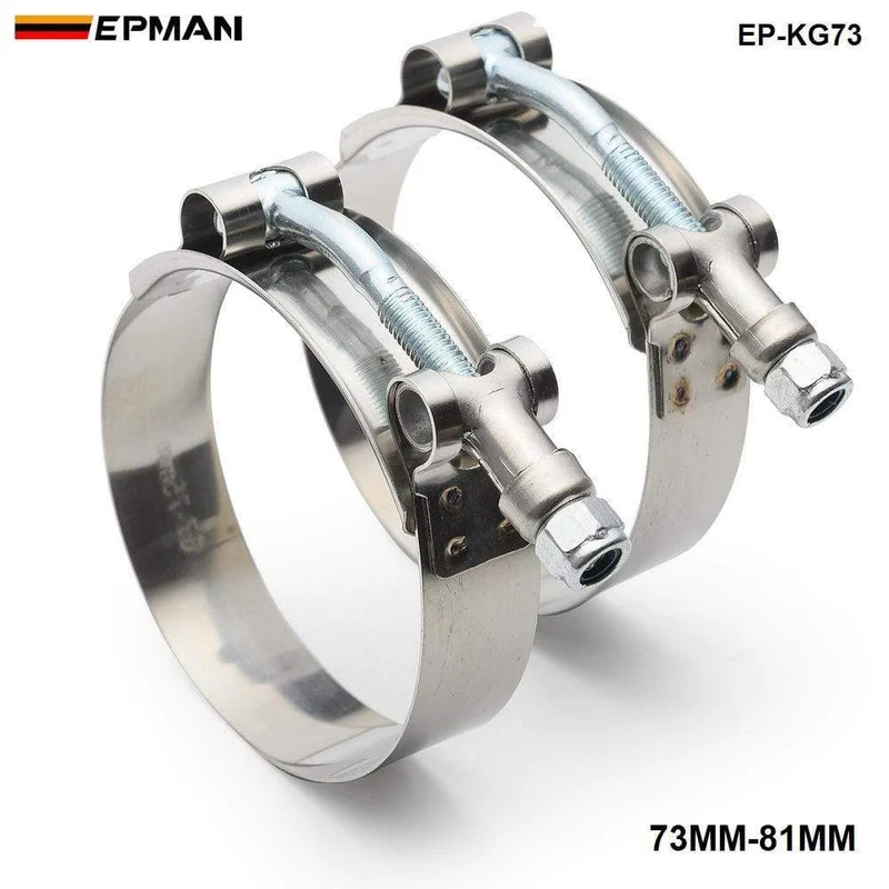 HD-Klemmsystem, Auspuff-V-Band-Klemme, Schnellverschluss für 2.5 Zoll Außendurchmesser, Auspuff/Ladeluftkühler, Rohr/Turbo EPSS63KB