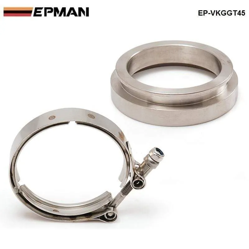 HD-Klemmsystem, Auspuff-V-Band-Klemme, Schnellverschluss für 2.5 Zoll Außendurchmesser, Auspuff/Ladeluftkühler, Rohr/Turbo EPSS63KB