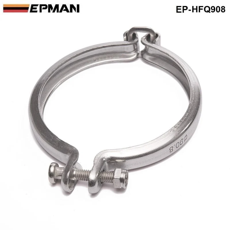 HD-Klemmsystem, Auspuff-V-Band-Klemme, Schnellverschluss für 2.5 Zoll Außendurchmesser, Auspuff/Ladeluftkühler, Rohr/Turbo EPSS63KB