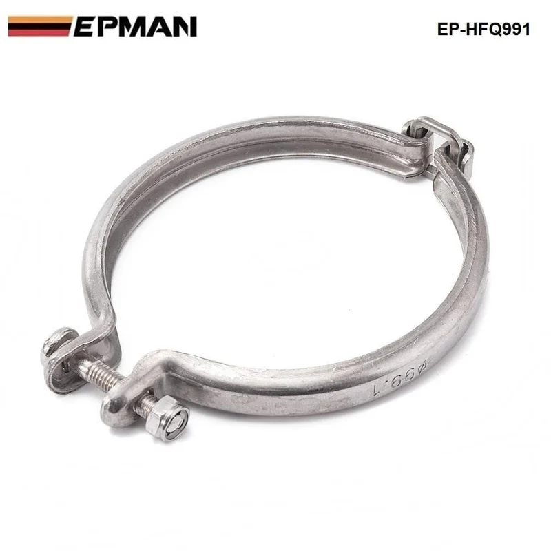 HD-Klemmsystem, Auspuff-V-Band-Klemme, Schnellverschluss für 2.5 Zoll Außendurchmesser, Auspuff/Ladeluftkühler, Rohr/Turbo EPSS63KB