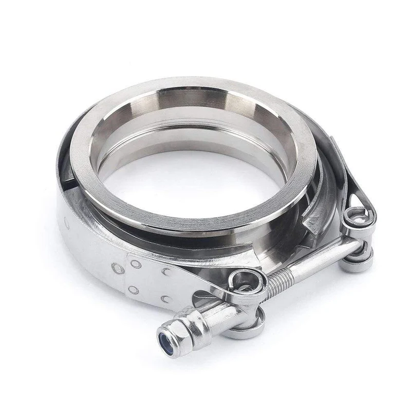 2" 2.25'' 2.5" 3" 3.5" 4'' Auto Auspuff V-Band Klemmflansch Kit SCHNELLSPANNER