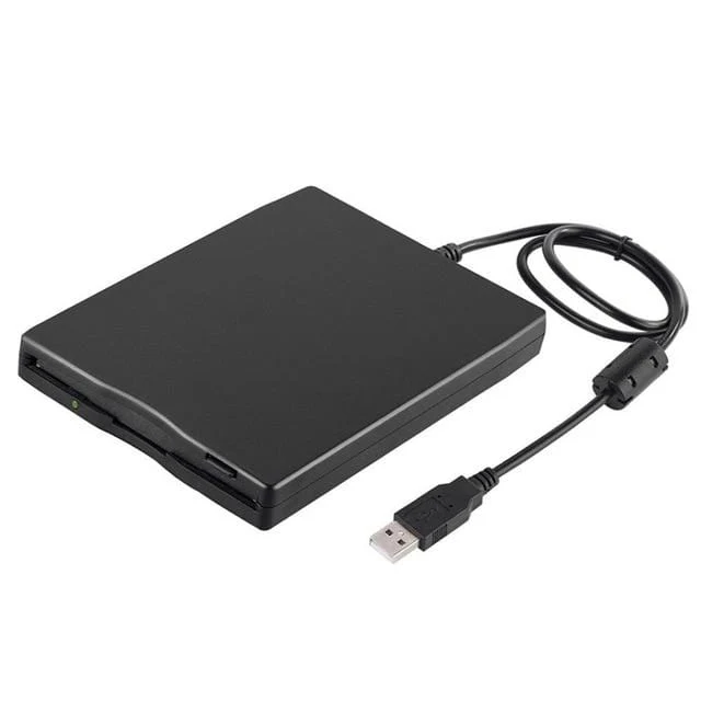 3.55-Zoll-Diskettenlaufwerk Tragbares 3.5-Zoll-USB-Diskettenlaufwerk für Mobilgeräte 1.44 MB externes Disketten-FDD für Laptop-Notebooks