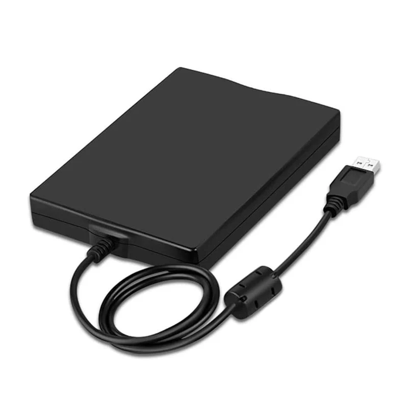 3.55-Zoll-Diskettenlaufwerk Tragbares 3.5-Zoll-USB-Diskettenlaufwerk für Mobilgeräte 1.44 MB externes Disketten-FDD für Laptop-Notebooks