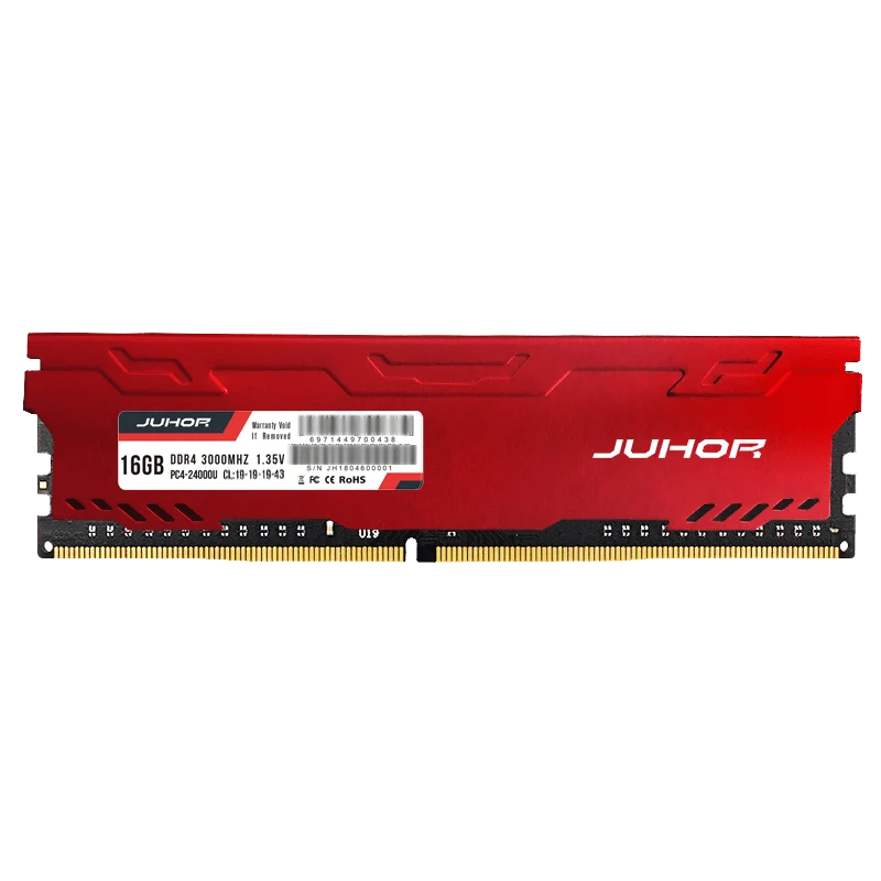 Rams DDR4 8 GB 16 GB 3000 MHz für Gaming-Desktop-DIMM-Speicher RAM mit Kühlkörper