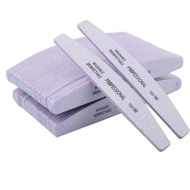 25PCS Professionelle Nagel Dateien Nail art Schleif Dateien Polieren Kurve Maniküre Werkzeuge Set nagel vijlen Nagel Puffer diagnose-tool