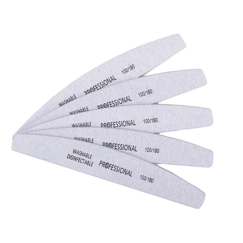 25PCS Professionelle Nagel Dateien Nail art Schleif Dateien Polieren Kurve Maniküre Werkzeuge Set nagel vijlen Nagel Puffer diagnose-tool