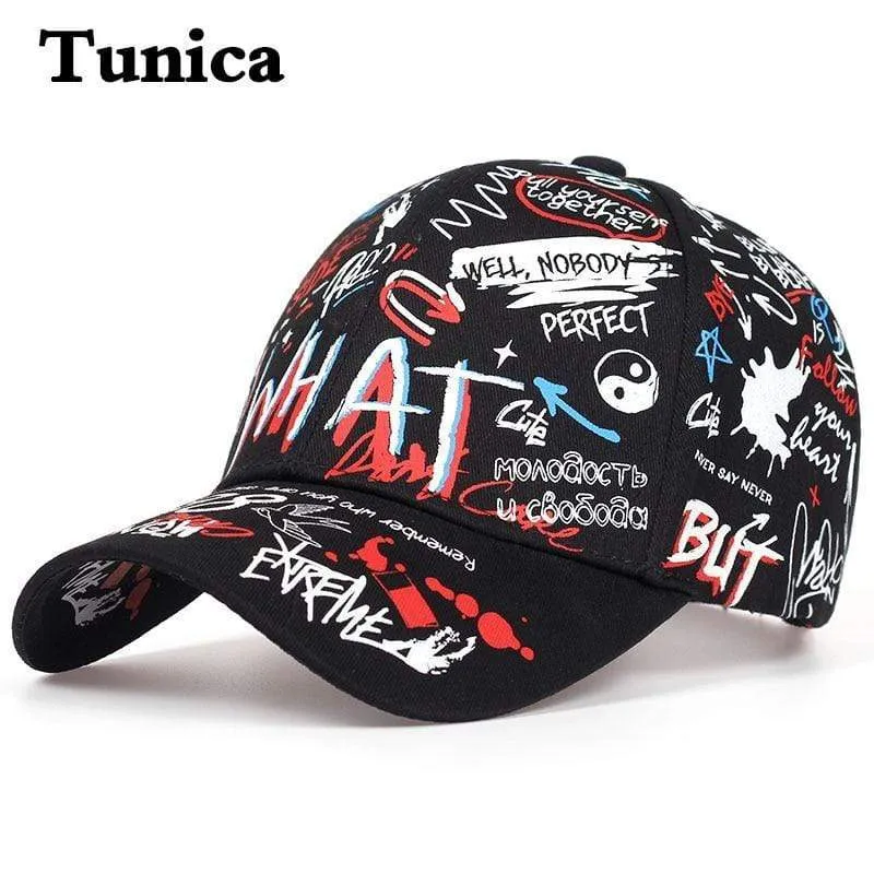 Graffiti Baseball Cap Hip Hop Flut Hut Sommer Reise Schatten Caps Männer Frauen Outdoor Sport Casual Hüte Snapback Hüte Gorr