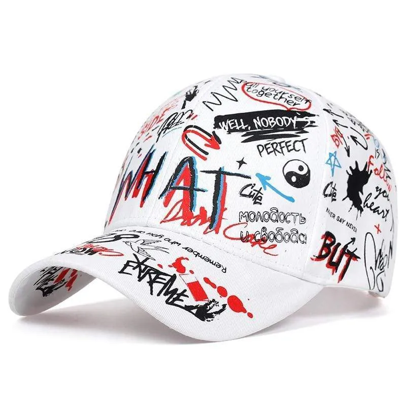 Graffiti Baseball Cap Hip Hop Flut Hut Sommer Reise Schatten Caps Männer Frauen Outdoor Sport Casual Hüte Snapback Hüte Gorr