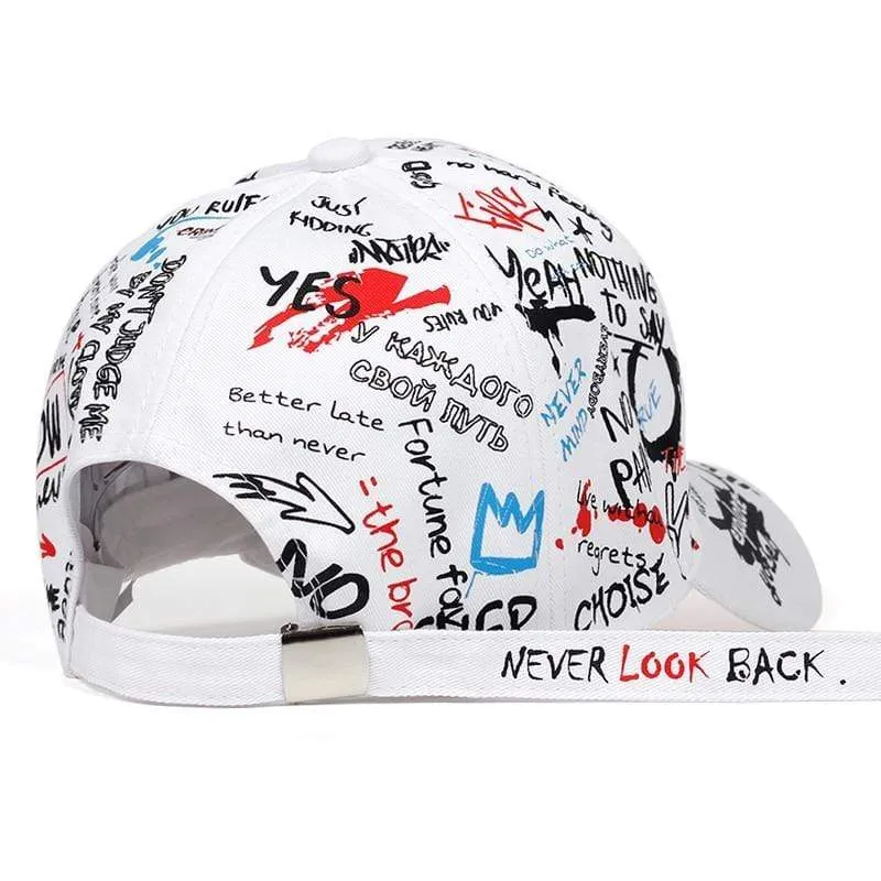 Graffiti Baseball Cap Hip Hop Flut Hut Sommer Reise Schatten Caps Männer Frauen Outdoor Sport Casual Hüte Snapback Hüte Gorr