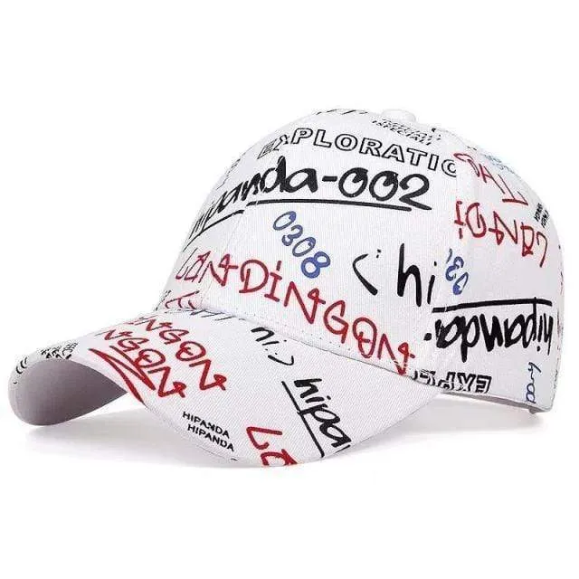 Graffiti Baseball Cap Hip Hop Flut Hut Sommer Reise Schatten Caps Männer Frauen Outdoor Sport Casual Hüte Snapback Hüte Gorr