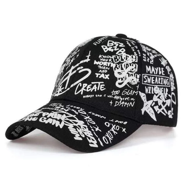 Graffiti Baseball Cap Hip Hop Flut Hut Sommer Reise Schatten Caps Männer Frauen Outdoor Sport Casual Hüte Snapback Hüte Gorr