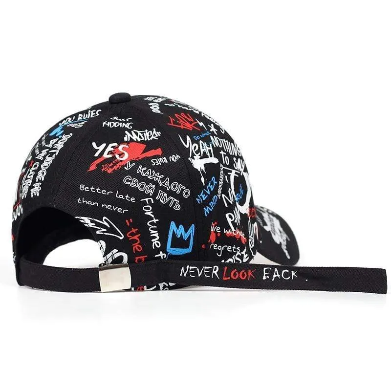 Graffiti Baseball Cap Hip Hop Flut Hut Sommer Reise Schatten Caps Männer Frauen Outdoor Sport Casual Hüte Snapback Hüte Gorr