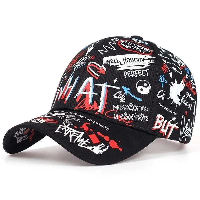 Graffiti Baseball Cap Hip Hop Flut Hut Sommer Reise Schatten Caps Männer Frauen Outdoor Sport Casual Hüte Snapback Hüte Gorr