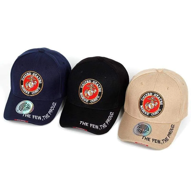 United States Marine Corps Tactical Bone Baseball Cap Herren Navy Seals Hut für Erwachsene Größe 56-59cm