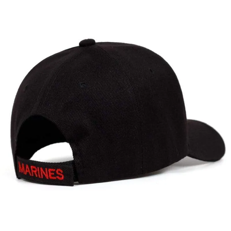 United States Marine Corps Tactical Bone Baseball Cap Herren Navy Seals Hut für Erwachsene Größe 56-59cm